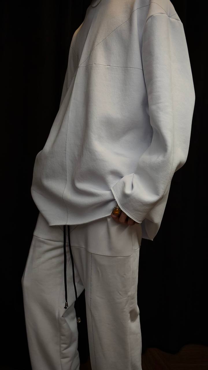 Basic White Sweatpants