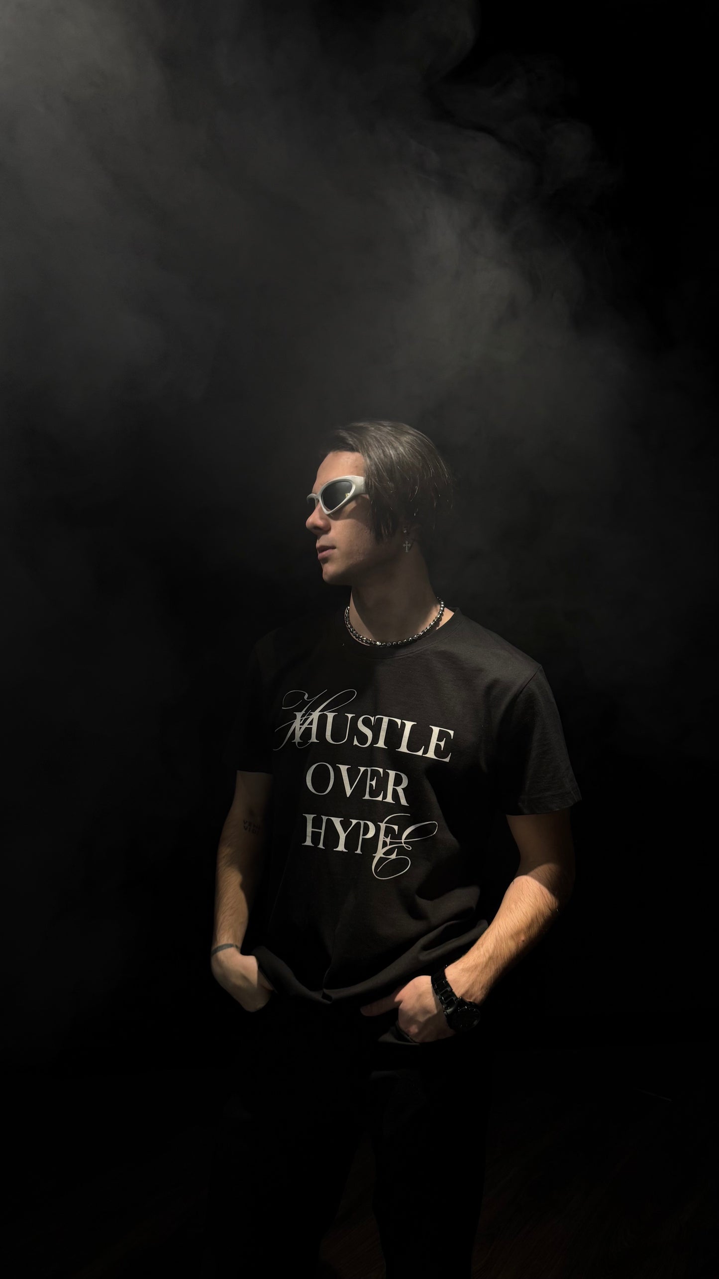 Koszulka „Hustle Over Hype”