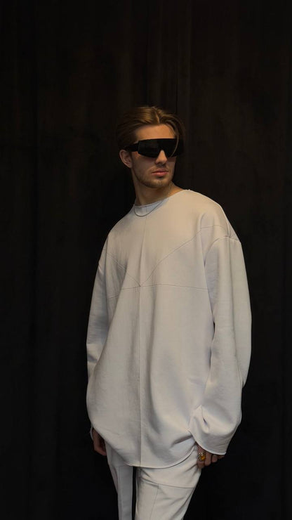 Basic White Crewneck